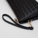 TG10647 Kate Woven Three Compartment Crossbody Wristlet Bag - MiMi Wholesale