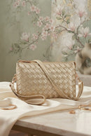 TG10647 Kate Woven Three Compartment Crossbody Wristlet Bag - MiMi Wholesale