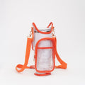 TG10651 Clear Gameday/Stadium Tumbler Holder Crossbody - MiMi Wholesale