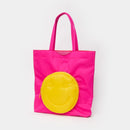 TG10662 Smiley Pocket Tote Bag - MiMi Wholesale