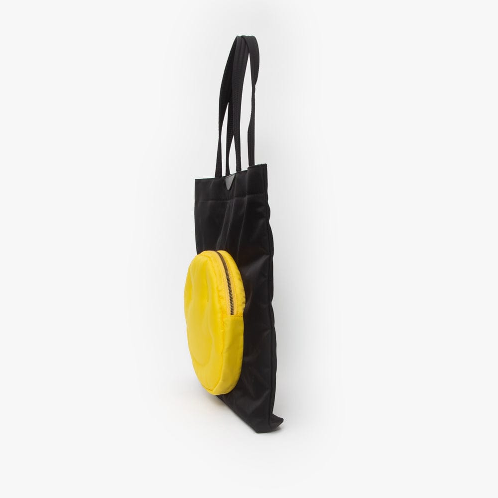 TG10662 Smiley Pocket Tote Bag - MiMi Wholesale