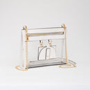 TG10666 Clear Gameday Crossbody Bag With Sunglasses Holder - MiMi Wholesale