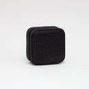 TG10699 Rhinestone Zip Around Square Jewelry Box - MiMi Wholesale