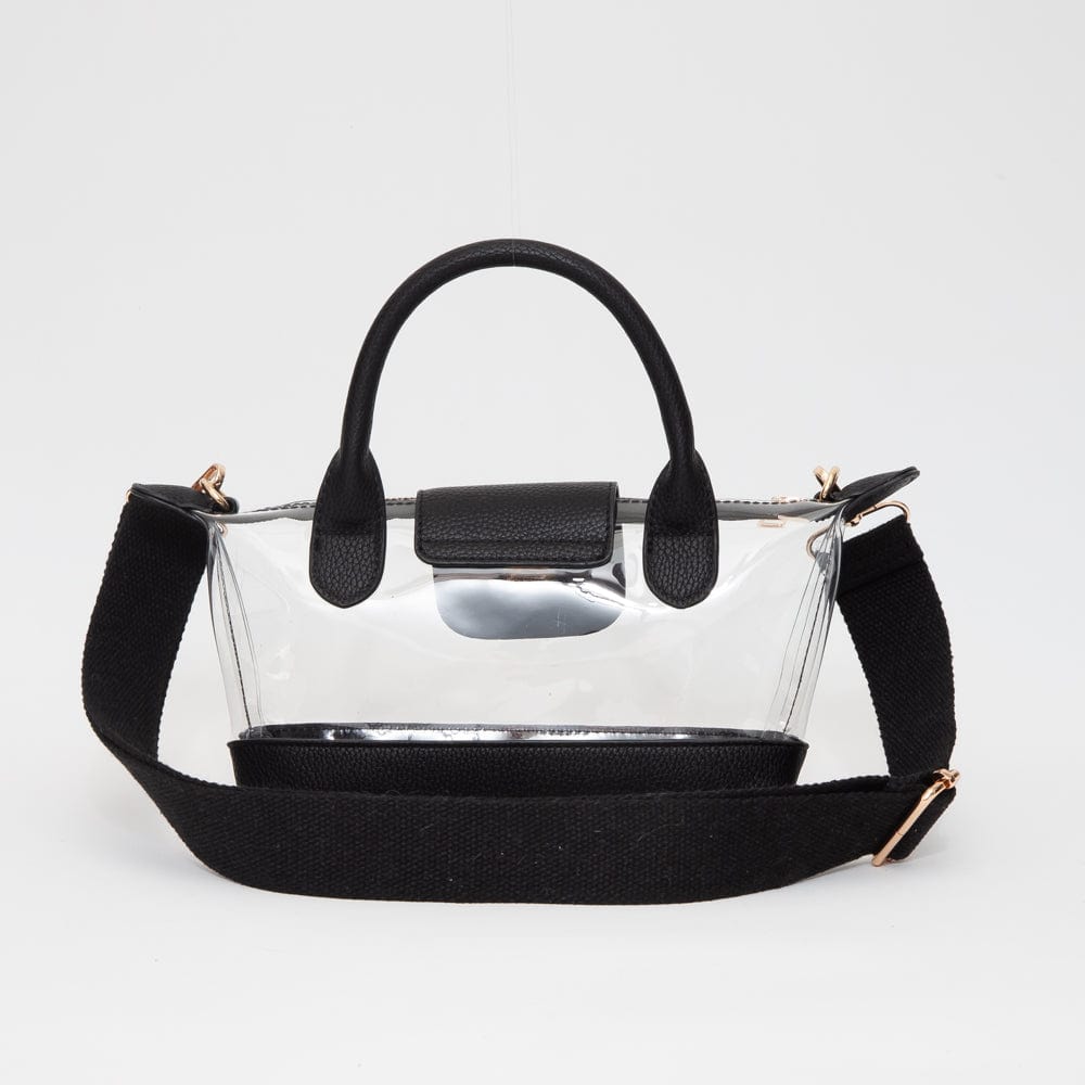 TG10701 Stella Clear Mini Satchel/Crossbody Bag - MiMi Wholesale