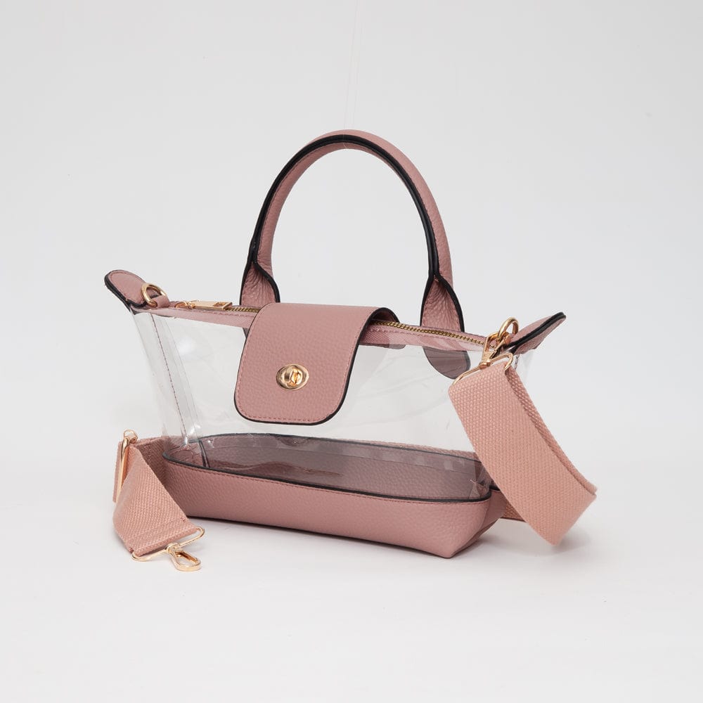 TG10701 Stella Clear Mini Satchel/Crossbody Bag - MiMi Wholesale