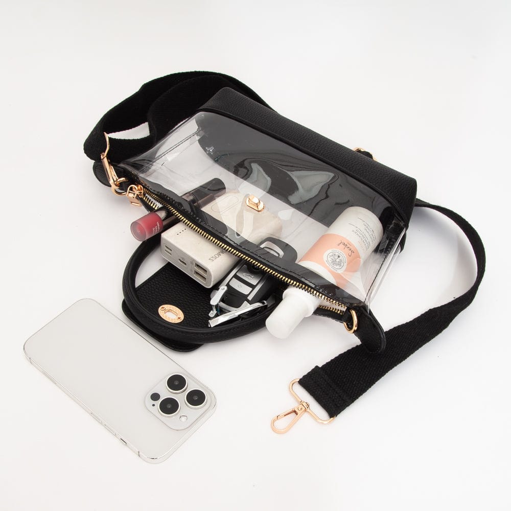 TG10701 Stella Clear Mini Satchel/Crossbody Bag - MiMi Wholesale
