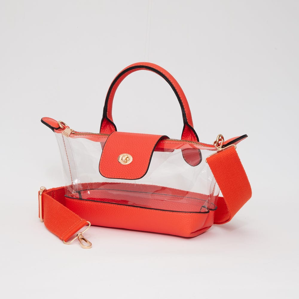 TG10701 Stella Clear Mini Satchel/Crossbody Bag - MiMi Wholesale
