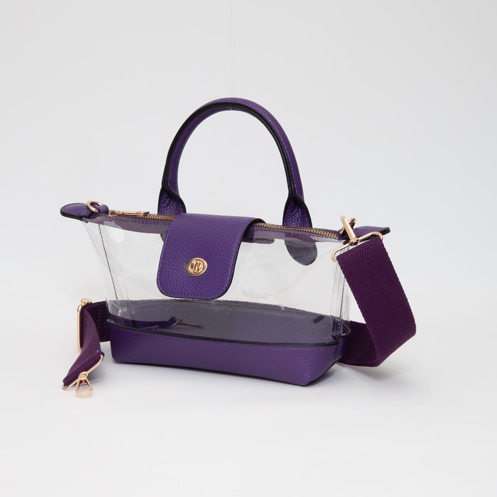 TG10701 Stella Clear Mini Satchel/Crossbody Bag - MiMi Wholesale