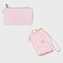 TG10717 Woven Slim Cardholder Wallet With Wristlet - MiMi Wholesale