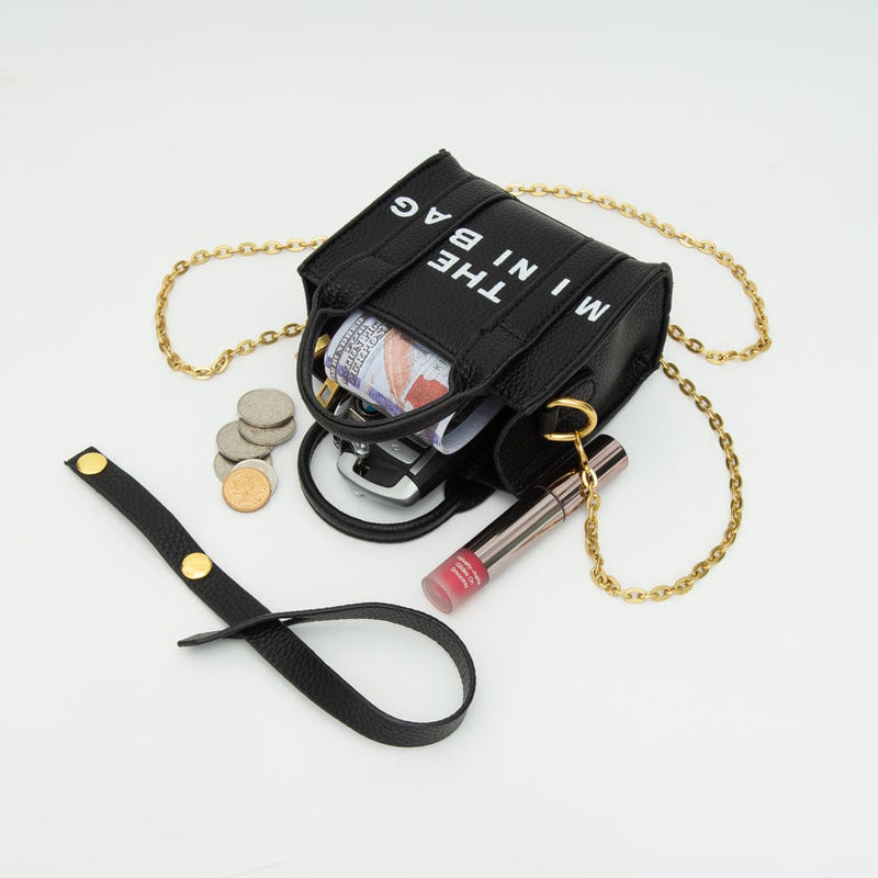 TG10727 The Mini Tote Bag/Crossbody With Chain Strap - MiMi Wholesale
