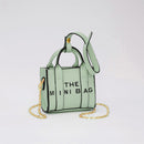TG10727 The Mini Tote Bag/Crossbody With Chain Strap - MiMi Wholesale