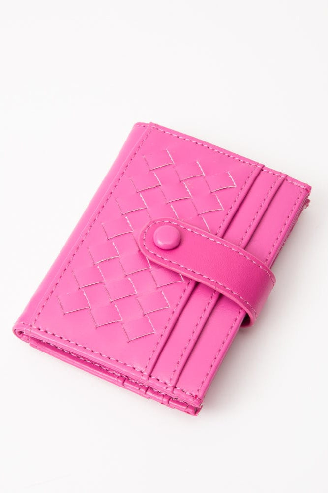 TG10731 Lyla Woven Wallet - MiMi Wholesale