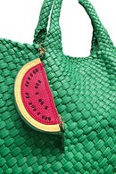 TG10752 Zip Watermelon Keychain/Bag Charm - MiMi Wholesale