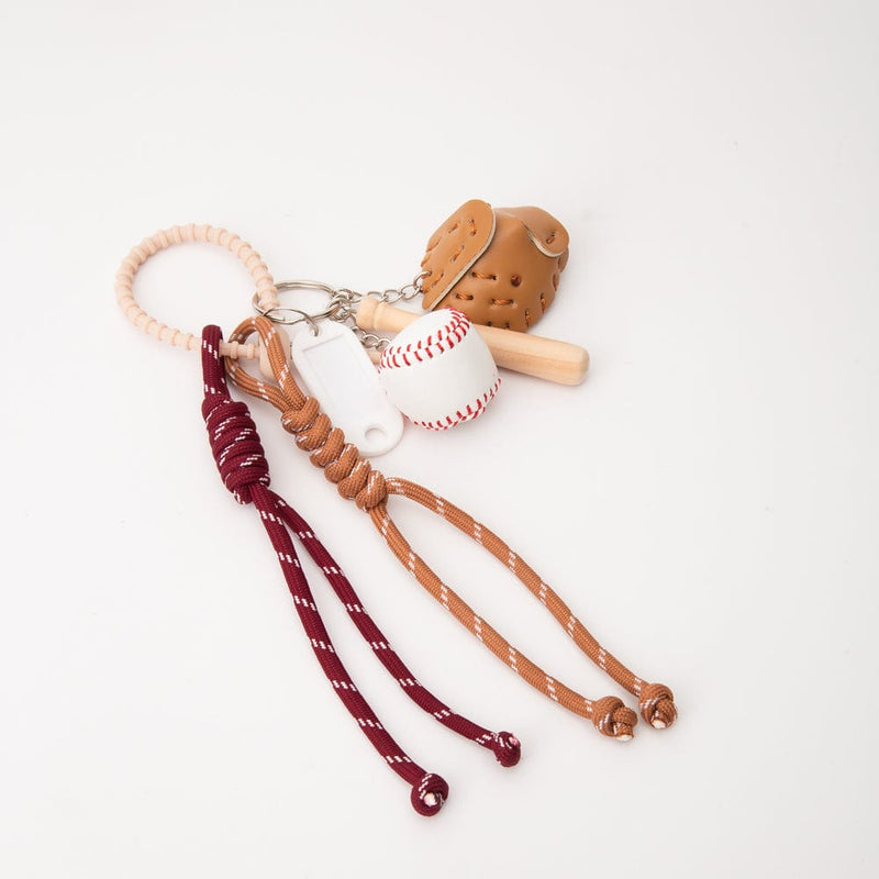 TG10759 Baseball Keychain/Bag Charm - MiMi Wholesale