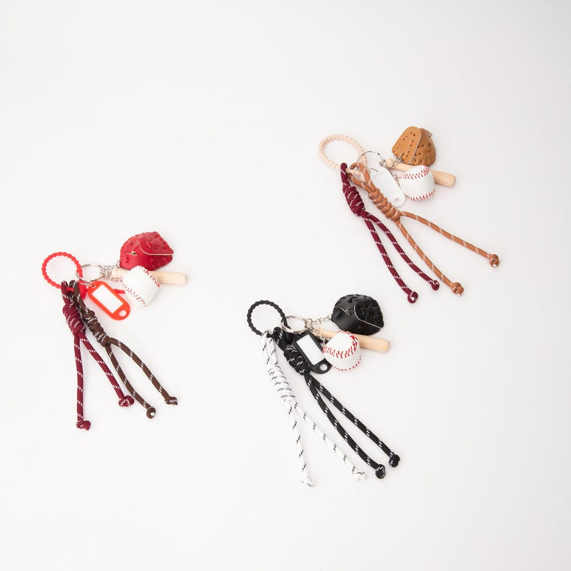 TG10759 Baseball Keychain/Bag Charm - MiMi Wholesale