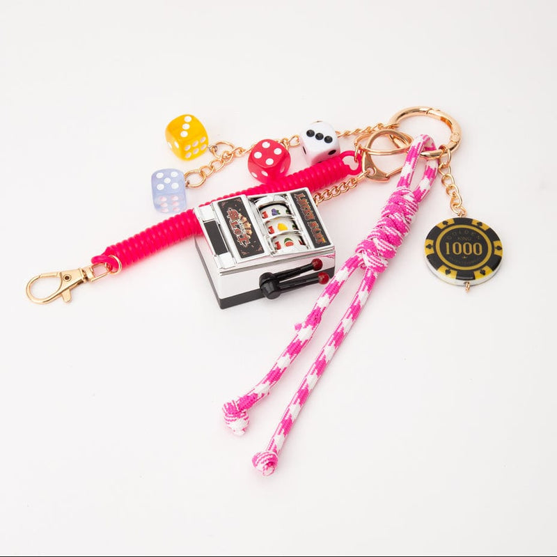 TG10760 Casino Keychain/Bag Charm - MiMi Wholesale