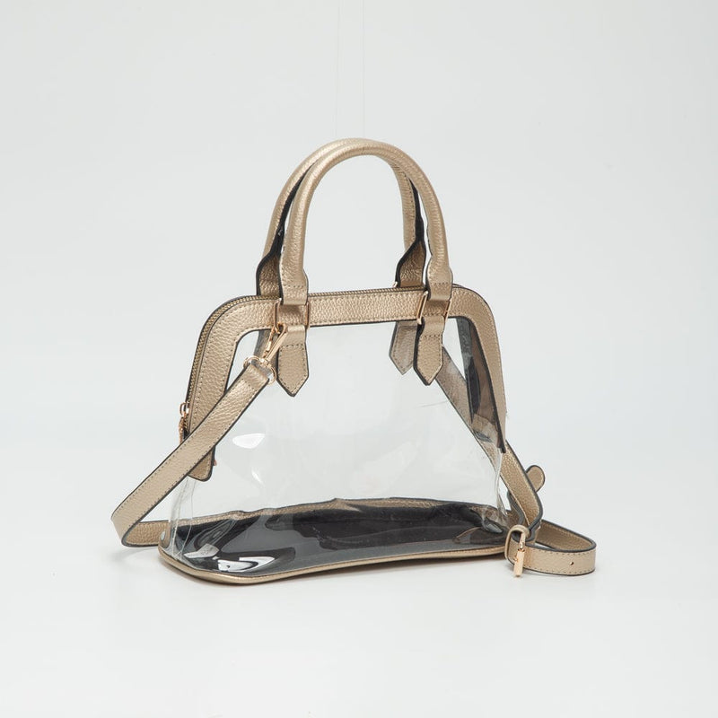 TG10773 Analise Clear Satchel/Crossbody Bag - MiMi Wholesale