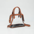 TG10773 Analise Clear Satchel/Crossbody Bag - MiMi Wholesale