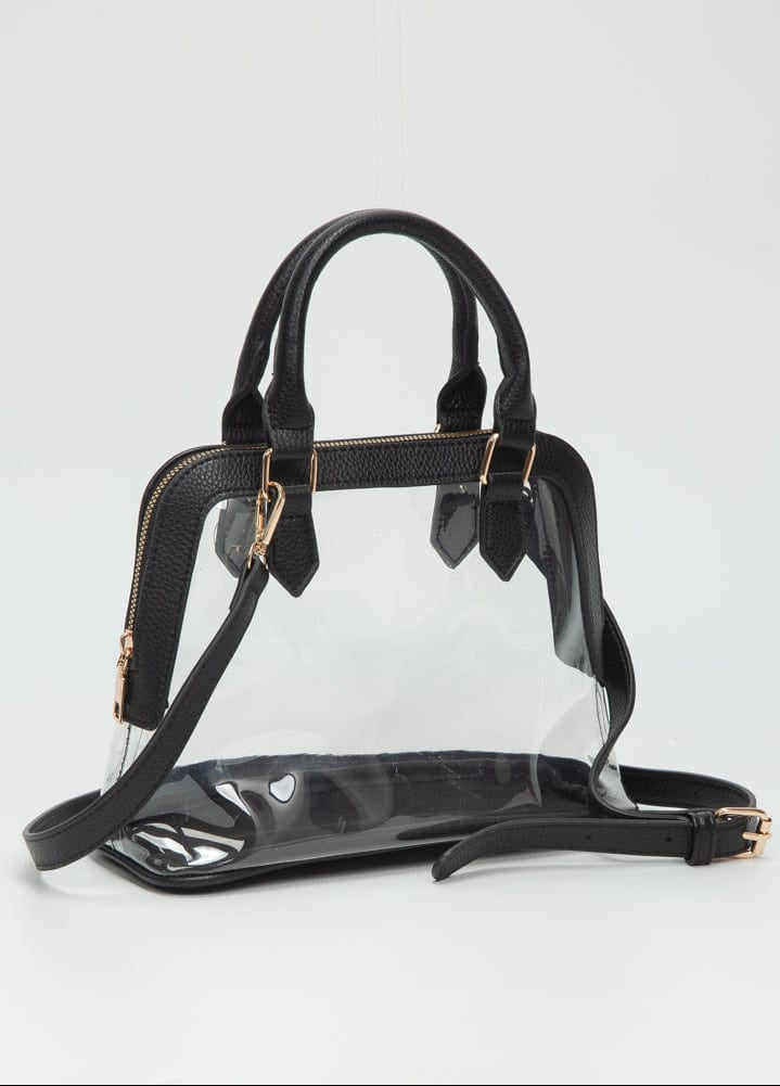 TG10773 Analise Clear Satchel/Crossbody Bag - MiMi Wholesale