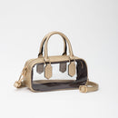 TG10774 Clear Wide Satchel/Crossbody Bag - MiMi Wholesale