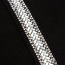 TG10812 Rhinestone Detail Canvas Tote Bag - MiMi Wholesale