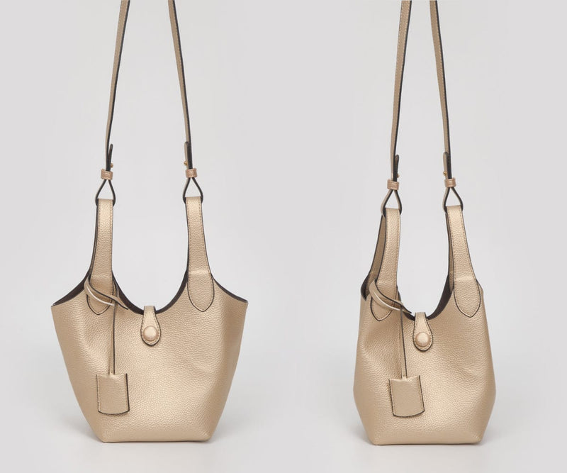 TG10827 Loren Bucket Tote Crossbody Bag - MiMi Wholesale