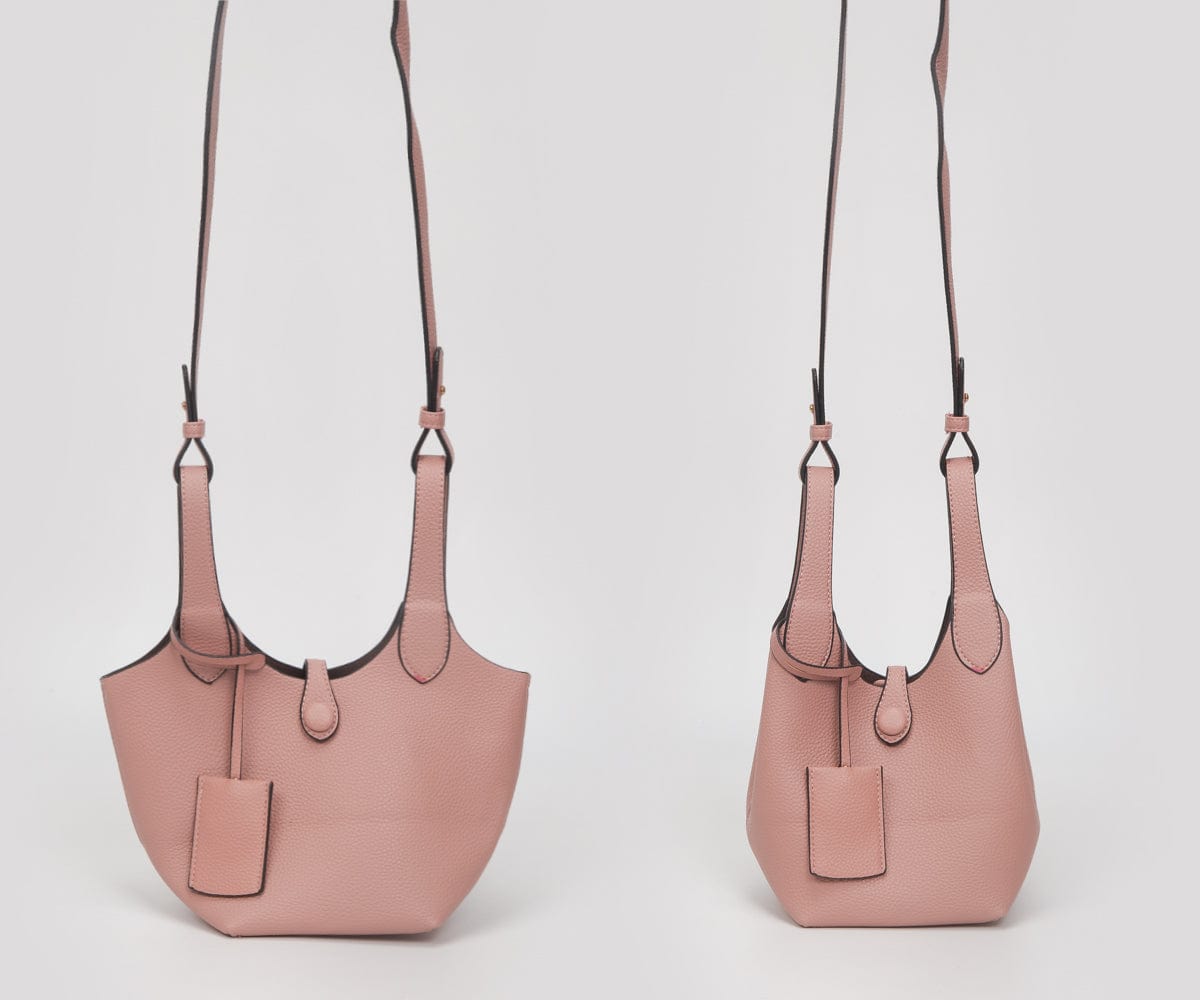 TG10827 Loren Bucket Tote Crossbody Bag - MiMi Wholesale