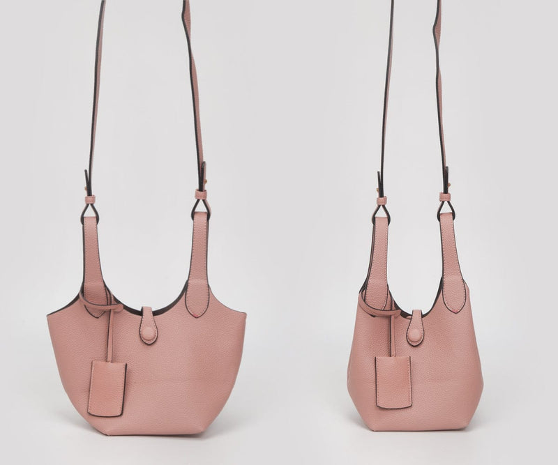 TG10827 Loren Bucket Tote Crossbody Bag - MiMi Wholesale