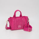 TG10862 Rhinestone Canvas Mini Tote/Crossbody Bag - MiMi Wholesale