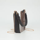 TG10863 Jaz Clear Gameday Bag With Chain Strap - MiMi Wholesale