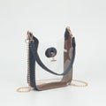 TG10863 Jaz Clear Gameday Bag With Chain Strap - MiMi Wholesale