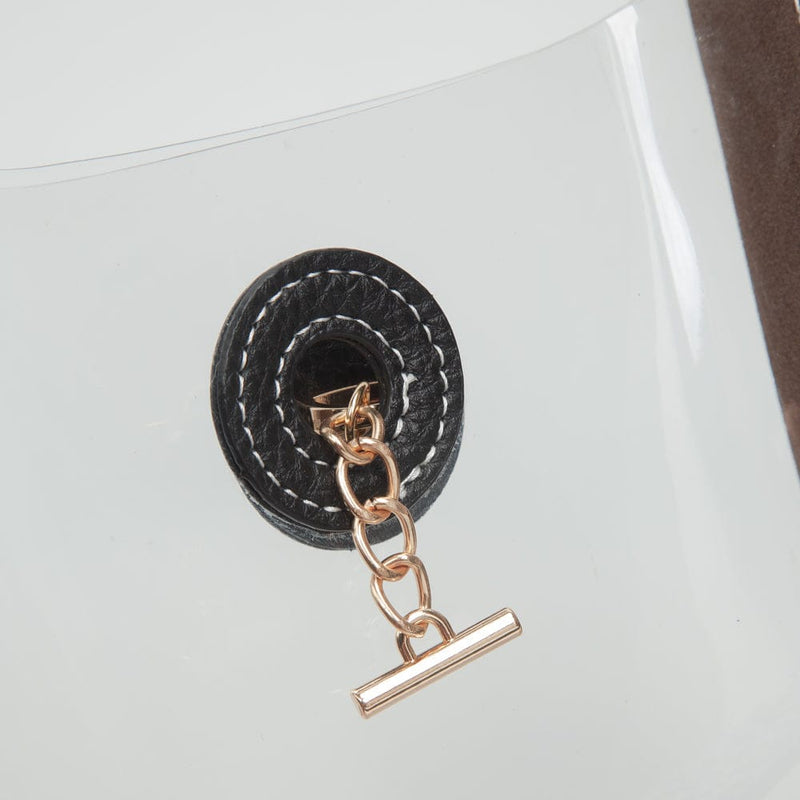 TG10863 Jaz Clear Gameday Bag With Chain Strap - MiMi Wholesale