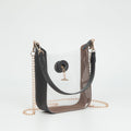 TG10863 Jaz Clear Gameday Bag With Chain Strap - MiMi Wholesale