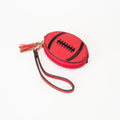 TG10875 Football Wristlet Coin Pouch with Tassel - MiMi Wholesale