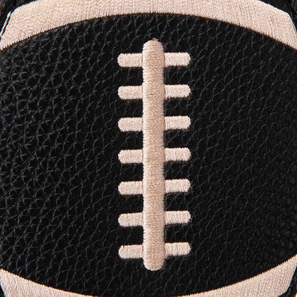TG10875 Football Wristlet Coin Pouch with Tassel - MiMi Wholesale