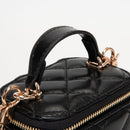 TG10877 Shelly Quilted Top Handle Mini Bag - MiMi Wholesale