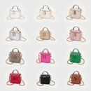 TG10877 Shelly Quilted Top Handle Mini Bag - MiMi Wholesale