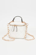 TG10877 Shelly Quilted Top Handle Mini Bag - MiMi Wholesale
