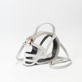 TG10902 Clear Gameday Football Helmet Satchel/Crossbody Bag - MiMi Wholesale