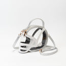 TG10902 Clear Gameday Football Helmet Satchel/Crossbody Bag - MiMi Wholesale