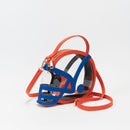 TG10902 Clear Gameday Football Helmet Satchel/Crossbody Bag - MiMi Wholesale