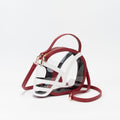 TG10902 Clear Gameday Football Helmet Satchel/Crossbody Bag - MiMi Wholesale