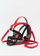 TG10902 Clear Gameday Football Helmet Satchel/Crossbody Bag - MiMi Wholesale