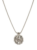 TN9113 Assorted 12 Piece Gold or Silver Zodiac Sign Medallion Necklace Pack - MiMi Wholesale