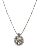 TN9113 Assorted 12 Piece Gold or Silver Zodiac Sign Medallion Necklace Pack - MiMi Wholesale