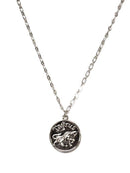 TN9114 Assorted 12 Piece Gold or Silver Zodiac Sign and Name Medallion Necklace Pack - MiMi Wholesale