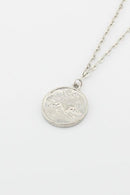 TN9114 Assorted 12 Piece Gold or Silver Zodiac Sign and Name Medallion Necklace Pack - MiMi Wholesale