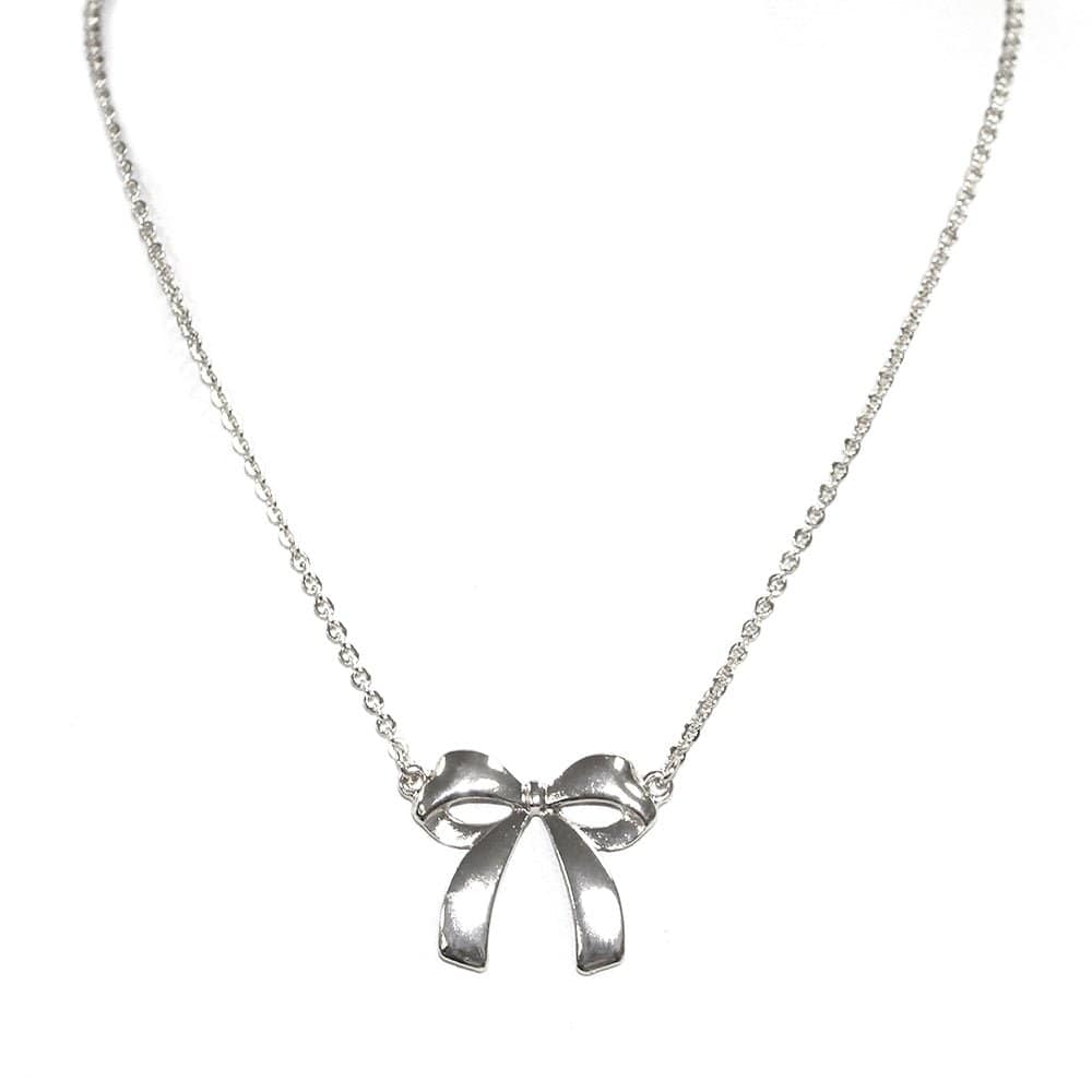 TN9238 Maddie Bow Necklace - MiMi Wholesale