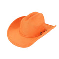 VCC0090 Faux Suede Buckle Band Cowboy Hat - MiMi Wholesale