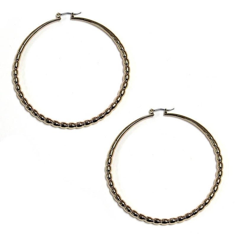 VE158370 Grace Hoop Earrings - MiMi Wholesale